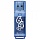 Флеш-память Smartbuy Glossy 64 Gb USB 2.0 синяя