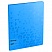 превью Папка c зажимом Berlingo «Neon», 17мм, 1000мкм, голубой неон, D-кольца, с внутр. карманом
