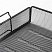 превью Лоток горизонтальный для бумаг BRAUBERG «Germanium», металлический, 77×337×260 мм, черный