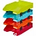 превью Лоток для бумаг горизонтальный Exacompta разноцветный (4 штуки в упаковке)