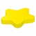 превью Стикеры фигурные Attache Selection Звезда 70×70 мм неоновые желтые (1 блок, 50 листов)