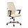 Кресло офисное Easy Chair 224 DSL PPU бежевое/черное (искусственная кожа/пластик/металл)