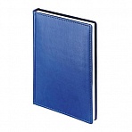 Ежедневник недатированный Attache Velvet искусственная кожа A5 136 листов синий (145×205 мм)