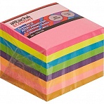 Стикеры Attache Economy 51×51 мм неоновые 8 цветов (1 блок, 400 листов)