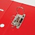 превью Папка-регистратор BRAUBERG «EXTRA», 75 мм, красная, двустороннее покрытие пластик, металлический уголок, 228572