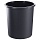 Корзина для мусора СТАММ 9л (пластик, черная)
