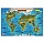 Учебная карта Животный и растительный мир Земли 101x69 см (ламинация)