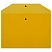 превью Папка-конверт на кнопке СТАММ А4, 120мкм, пластик, прозрачная, желтая