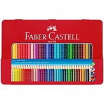 Карандаши цветные Faber-Castell «Grip», 36цв., трехгран., заточен., метал. упак. 