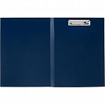 Папка-планшет д/бумаг А4 Attache Economy, с верх. створкой, бумвинил, синий