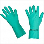 Перчатки резиновые Vileda Professional «Многоцелевые», р. M, зеленый, пакет