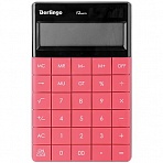 Калькулятор настольный Berlingo «Power TX», 12 разр., двойное питание, 165×105×13мм, темно-розовый