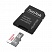 превью Карта памяти microSDHC, 16 GB, SANDISK Ultra UHS-I U1, 80 Мб/сек (class 10), адаптер