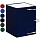 Короб архивный с завязками OfficeSpace разборный, БВ, 250мм, ассорти, клапан картон