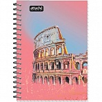 Бизнес-тетрадь Attache Selection Travel Italy А6 80 листов разноцветный в клетку на спирали (101×145 мм)