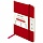 Блокнот МАЛЫЙ ФОРМАТ (96×140 мм) А6, BRAUBERG ULTRA, под кожу, 80 г/м2, 96 л., линия, красный