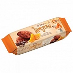 Печенье овсяное ШТУЧКИ с кусочками шоколада и апельсиновыми цукатами, сдобное, 160 г