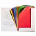 превью Цветная бумага А4 2-сторонняя мелованная, 10 листов 10 цветов, папка, HATBER, «Мозаика», 194×280 мм