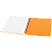 превью Тетрадь 60л. А5 клетка на гребне OfficeSpace «Neon», оранжевая пластиковая обложка