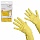 Перчатки хозяйственные резиновые VILEDA «Контракт» с х/б напылением, размер XL (очень большой), желтые