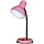 Светильник настольный на подставке «НТ 2077А», гибкая стойка, Е27, нежно-розовый