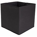 Короб для хранения Attache, размер 31×31х30см, черный, без молнии
