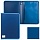 Папка на молнии пластиковая BRAUBERG 'Contract', А4, 335х242 мм, внутренний карман, синяя