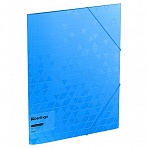 Папка на резинке Berlingo «Neon» А4, 600мкм, голубой неон