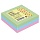 Стикеры Attache Simple куб 76×76, пастель 3 цвета 300 л