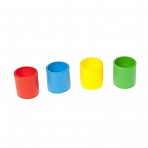 Кольца кодировочные для рукояток HQ Profline 73923 разноцветные (4 штуки в упаковке)