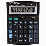 Калькулятор STAFF настольный STF-888-16, 16 разрядов, двойное питание, 200×150 мм