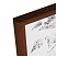 превью Рамка деревянная 21×30см, OfficeSpace, С21, махагон