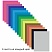 превью Цветная бумага А4 2-сторонняя мелованная, 64 листа 16 цветов, склейка, BRAUBERG, 200×280 мм, «Олени»