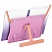 превью Подставка для книг и учебников BRAUBERG KIDS «Flamingo»регулируемый угол наклонапрочный ABS-пластик238061