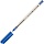 Ручка шариковая Schneider «Vizz F Neon» синяя, 0.8мм, прозрачный корпус неон ассорти
