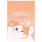 Обложка для паспорта MESHU «Sweet Cat», ПВХ, 2 кармана
