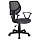 Кресло компактное BRABIX «Flip MG-305», ткань TW, серое/черное, 531951