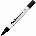 Маркер-краска Centropen «Paint Marker 9100», черная, клиновидный, 5 мм, лаковый, блистер