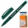 Ручка-роллер CENTROPEN, ЗЕЛЕНАЯ, трехгранная, корпус зеленый, узел 0.5 мм, линия письма 0.3 мм