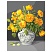 превью Картина по номерам на холсте ТРИ СОВЫ «Желтые цветы», 40×50, с акриловыми красками и кистями