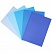 превью Цветная пористая резина (фоамиран) ArtSpace, А4, 5л., 5цв., 2мм, оттенки синего