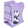 Подставка-держатель для книг и учебников BRAUBERG KIDS «Panda»раздвижнаяметаллическая238064
