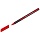 Ручка шариковая Berlingo «Twin», красная, 0.7, игольчатый стержень