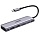 Разветвитель USB Ugreen CM417 (20197) USB-C to 4xUSB 3.0+HDMI, серый