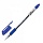 Ручка шариковая масляная с грипом STAFF «Manager», СИНЯЯ, узел 0.7 мм, линия письма 0.35 мм