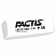 превью Резинка стирательная FACTIS пластиковая для карандаша со скош. краем, 56×19.5×9 мм, P-36
