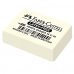 Ластик Faber-Castell «Latex-Free», прямоугольный, синтетический каучук, 40×27×10мм