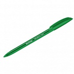 Ручка шариковая Berlingo «Triangle 100T» зеленая, 0.7мм, трехгран., игольчатый стержень