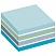 превью Блок-кубик 3M Post-it 2028-B (76×76мм, 5 цветов голубая пастель)