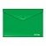 превью Папка-конверт на кнопке Berlingo, А4, 180мкм, непрозрачная, зеленая